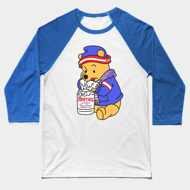 Winter The Blue Baseball T-Shirt by Carl Cordes